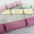 Set of Personalised Environmentally Friendly Cracker Napkins (pastel colours) - 2 Green Monkeys