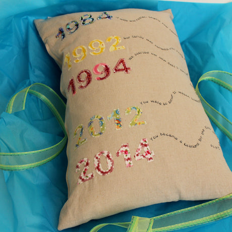 Mother's Day Personalised Cushion - 2 Green Monkeys