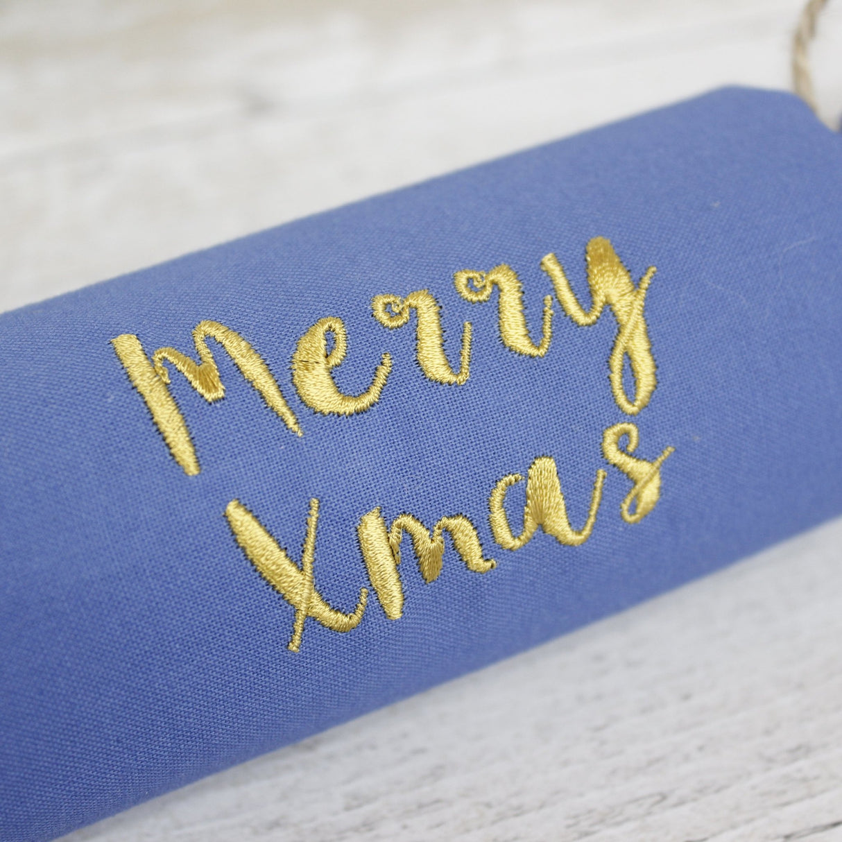 Personalised Plastic Free Christmas Cracker / Fabric Napkin (single) - 2 Green Monkeys