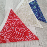 Platinum Jubilee Bunting - red / white / blue flags - 2 Green Monkeys