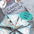 Printed Business Bunting - custom listing for Pamela - 2 Green Monkeys